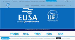 Desktop Screenshot of eusa.es